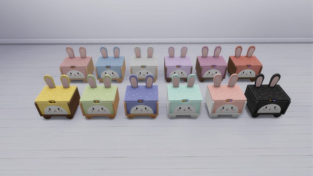 SimsPancake The Jumping Bunny Toy Box Swatch