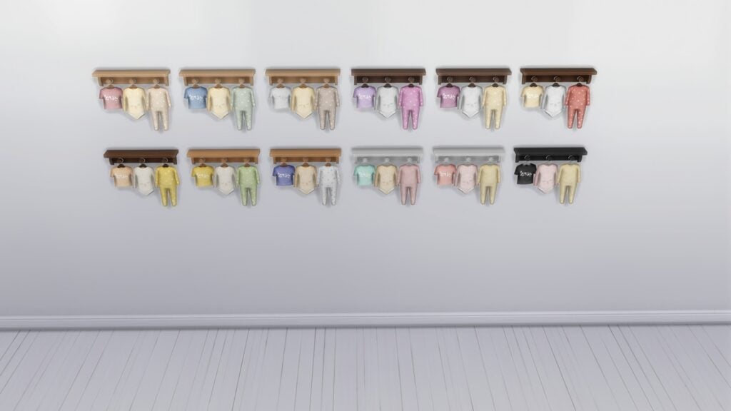 SimsPancake Tiny Threads Clothing Rack Swatch