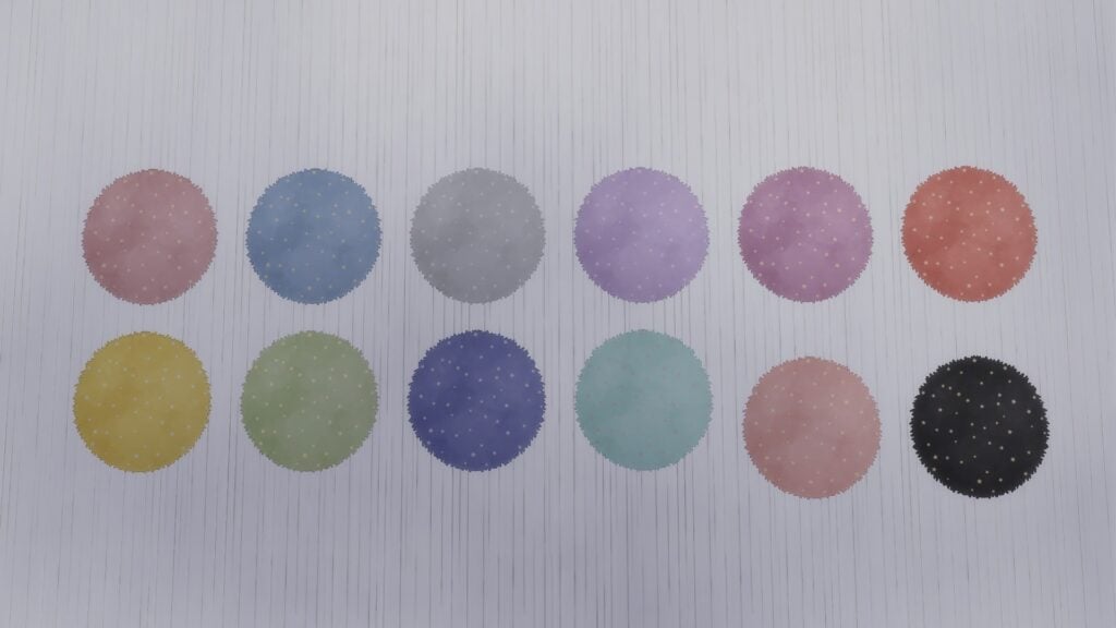 SimsPancake Twinkle Star Fluffy Rug Swatch