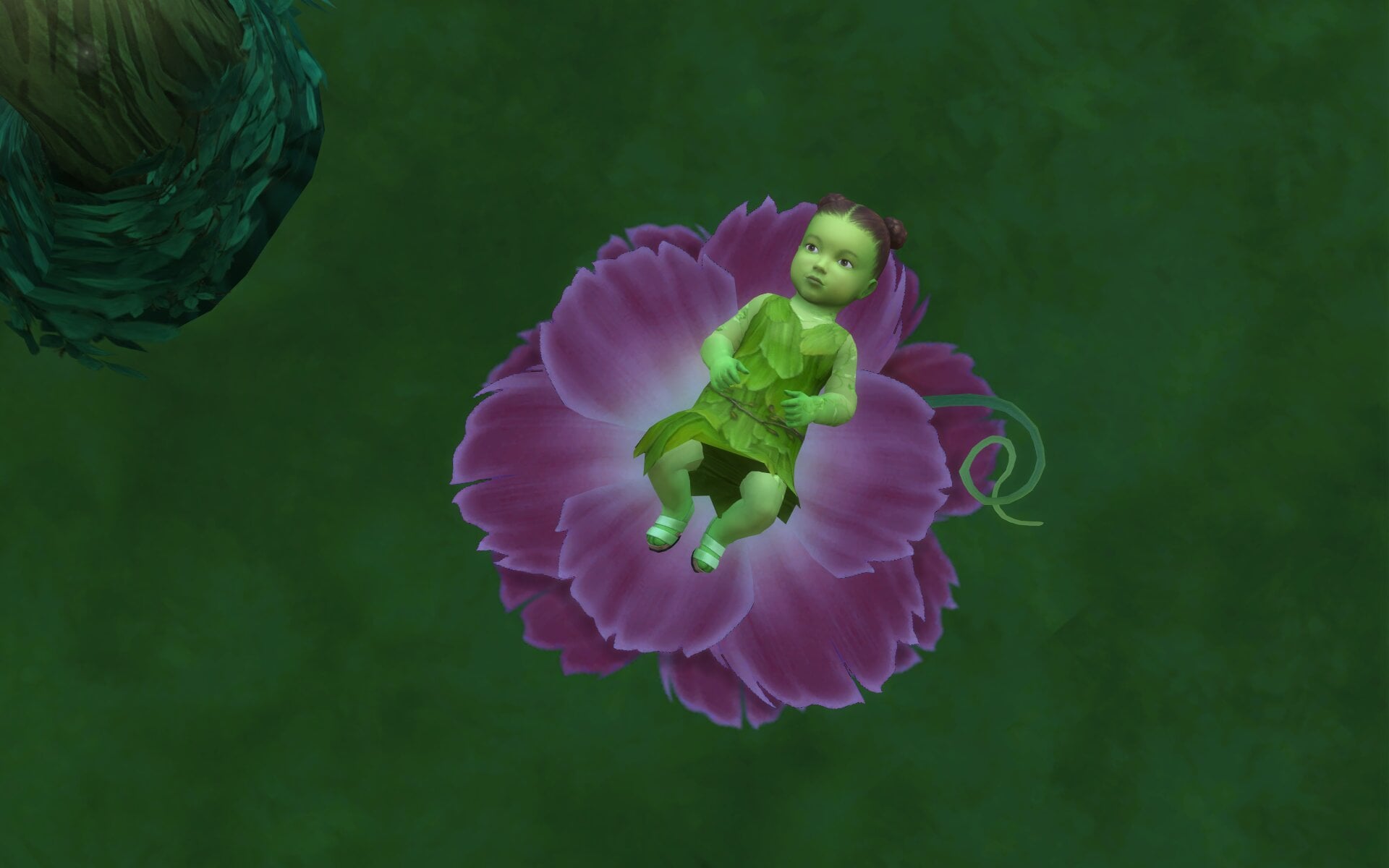 PlantSim in The Sims 4 Base Game: Expanded Plantsims Mod Playthrough