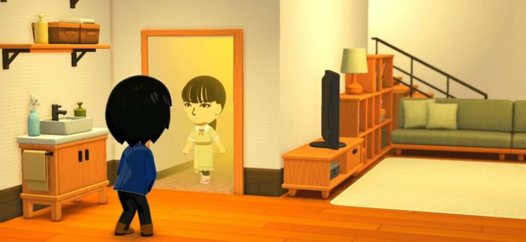 Tomodachi Life Living the Dream Entered in bathroom took forever 3 news funny scenarios Pt.41 25 35 screenshot e1777213647539