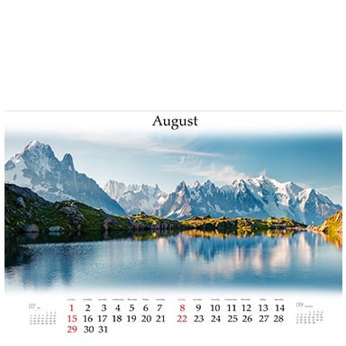 Treasure FamousMountainCalendar