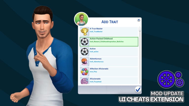 The Sims 4 UI Cheats Extension v1.54 Update Adds Formative Moments Support