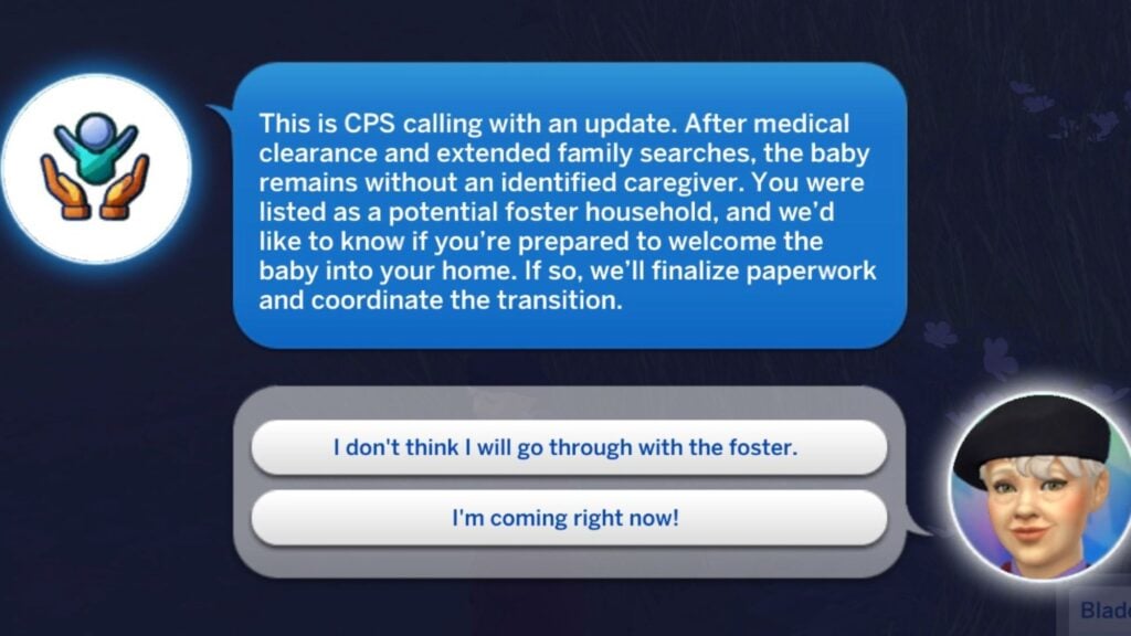 cps asking if want to foster