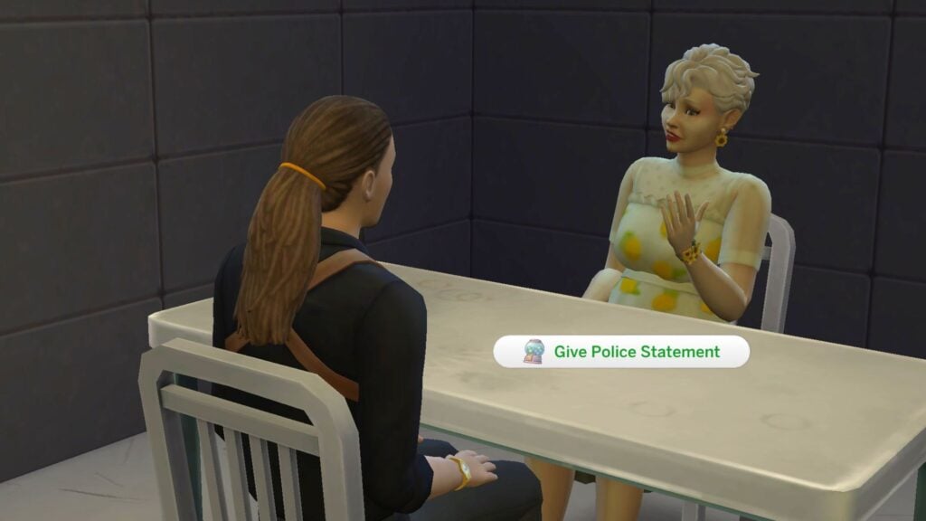 give police statement