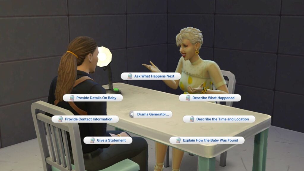 options in interrogation