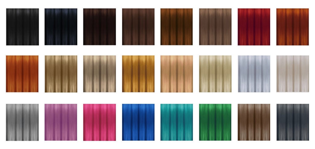 The Sims 4 Maxis Match Hairstyles CC: 80 Sets for Different Ages and Genders 89 peachi bunnii swatches EA