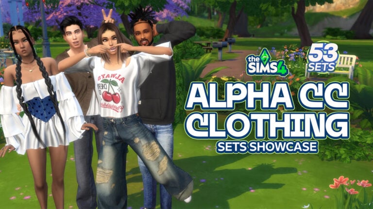 53 Stunning The Sims 4 Alpha Clothing CC Sets For Realistic Looks