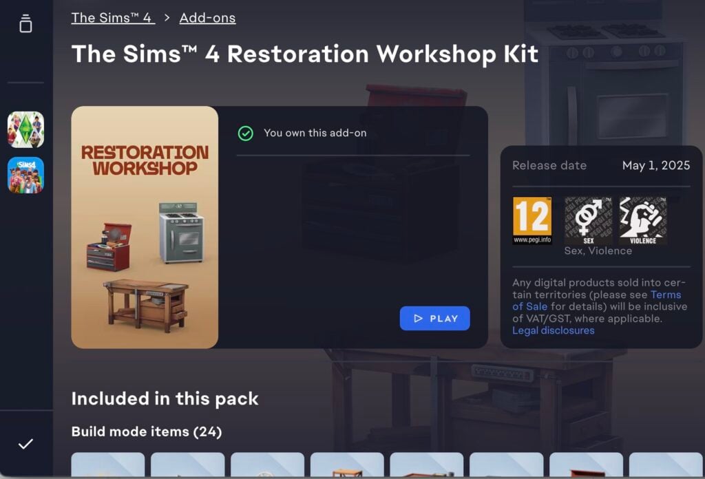 Change of Plans: The Sims 4 Kits Returning to EA App and Steam 2 sims 4 kits return