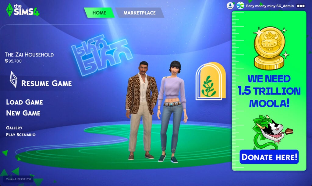 sims 4 main menu update 2