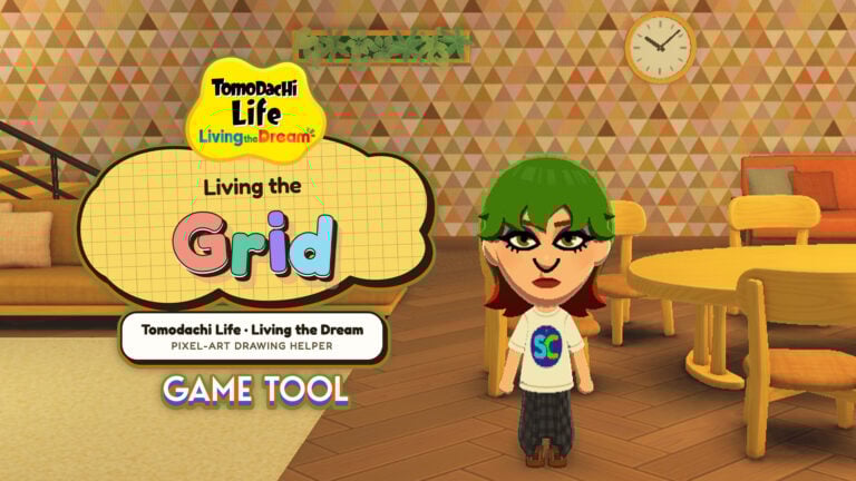 Living The Grid: Check Out This Great New Pixel-Art Tool For Tomodachi Life!