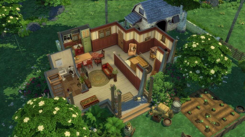 Cottage Starter Home 2 Lot floorplan
