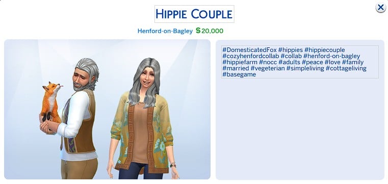 Cozy Henford Collab Hippie Couple