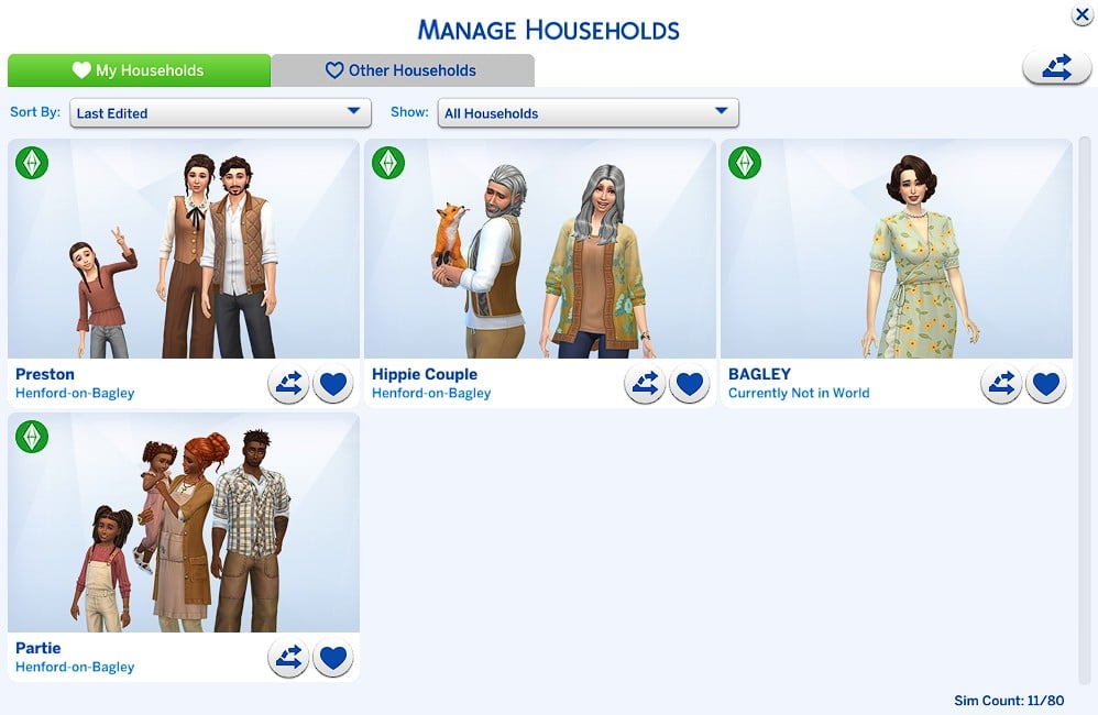 Cozy Henford Collab Households