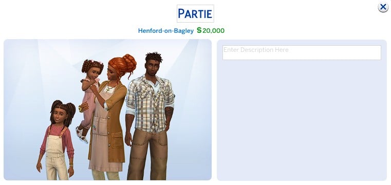 Cozy Henford Collab Partie Family