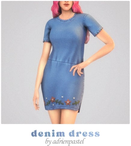 34 Beautiful Sims 4 Cottagecore CC Sets For The Coziest CAS Wardrobe 16 DenimPatched