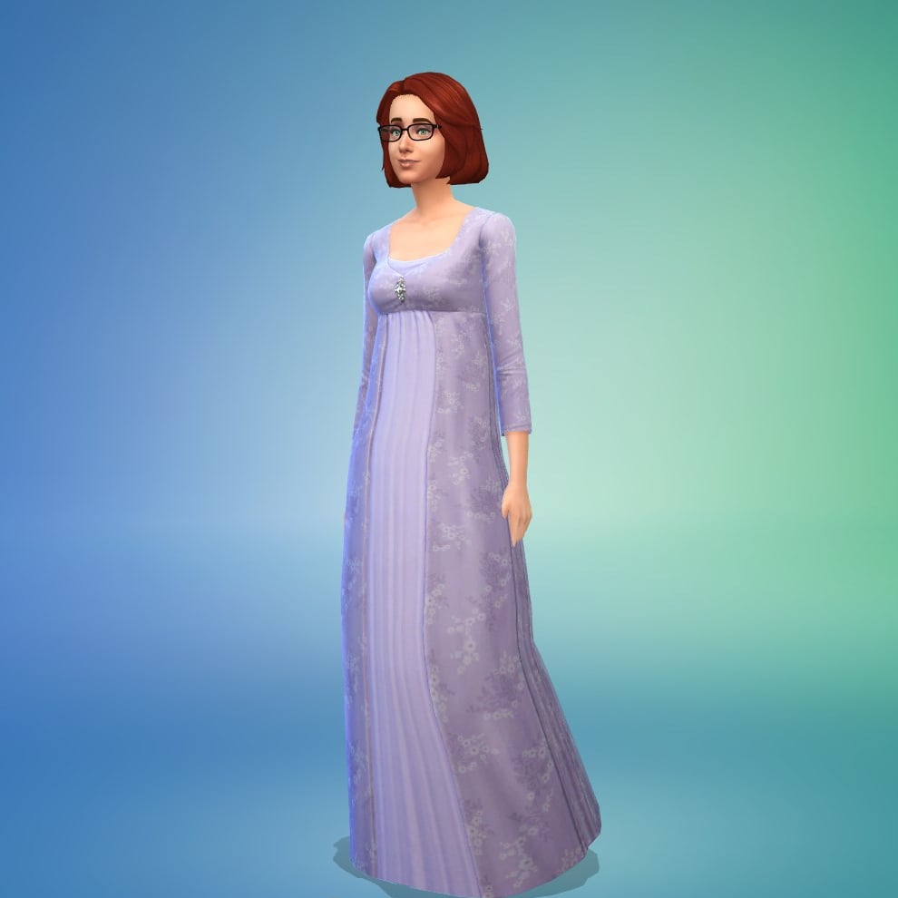 The Sims 4 Bridgerton Event Guide: Every Reward In Lady Bridgerton Masquerade Ball Login Event! 41 Dress1