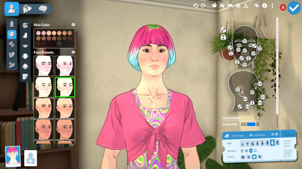 Exploring Paramaker Features in Paralives: Guide To Character Creator 26 Face Category 3