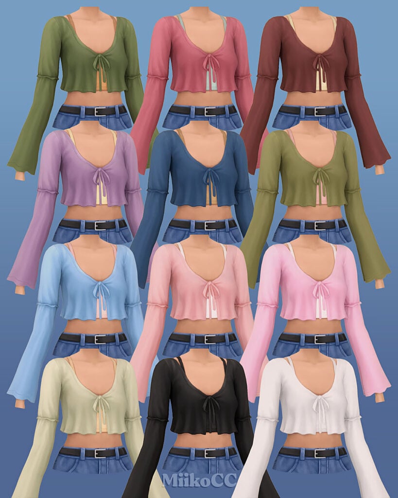 34 Beautiful Sims 4 Cottagecore CC Sets For The Coziest CAS Wardrobe 4 FaeTie2