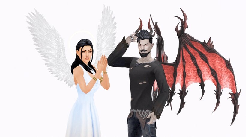 The Sims 4 Divine Ascension Mod Guide: Angels, Demons & Powers 2 FaithAndCole
