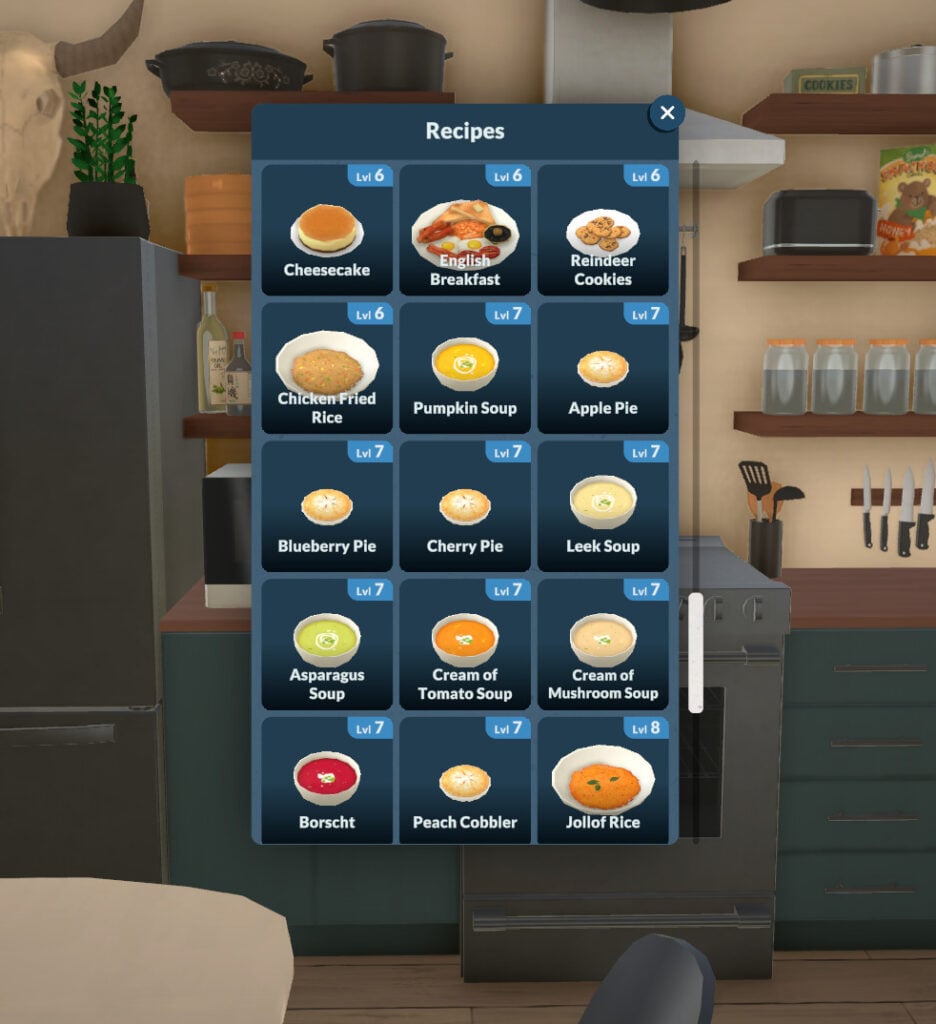 Food CookingSkill5