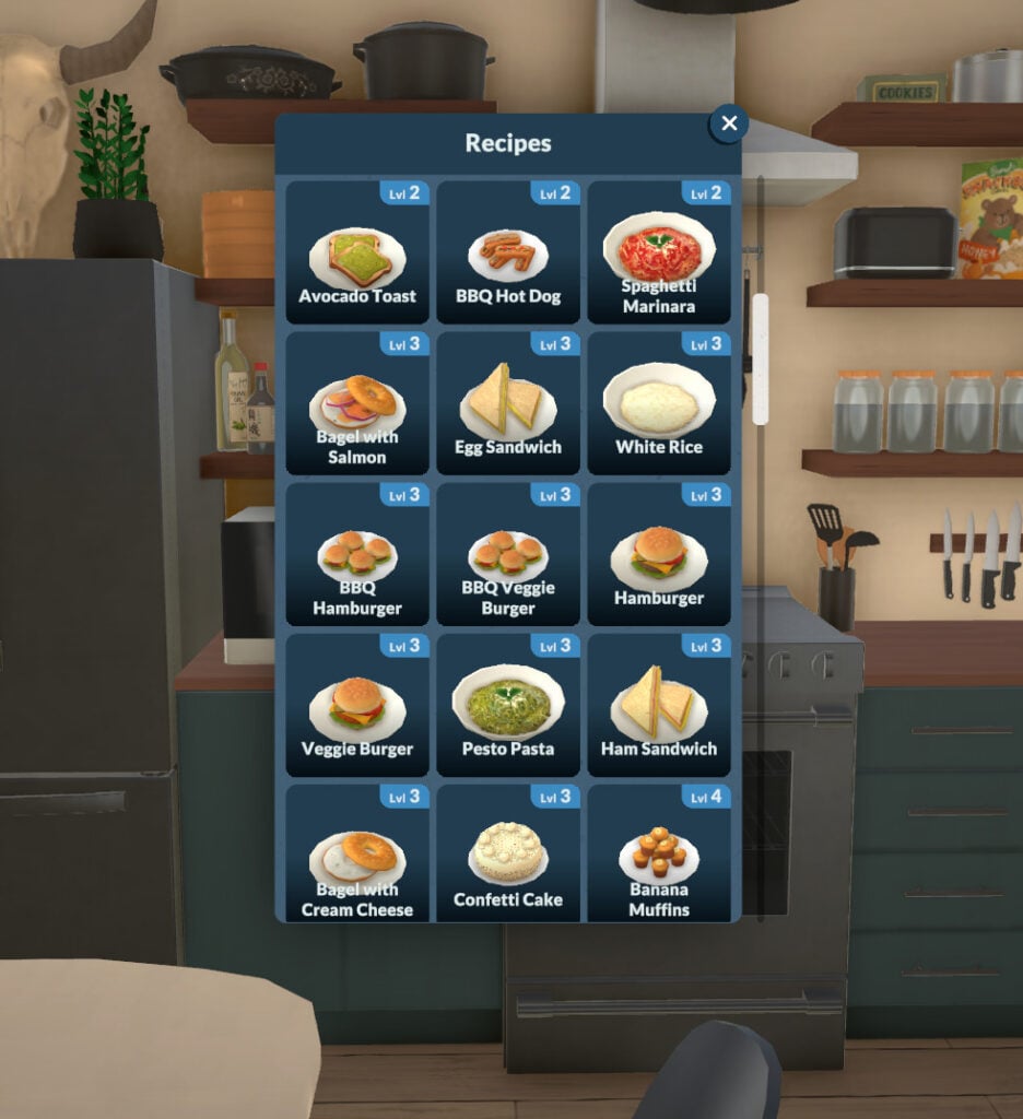 Food CookingSkill7
