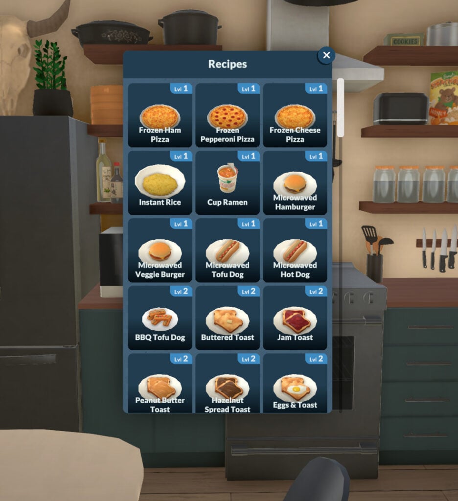 Food CookingSkill8