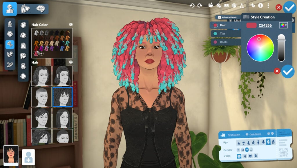 Exploring Paramaker Features in Paralives: Guide To Character Creator 73 Hair1