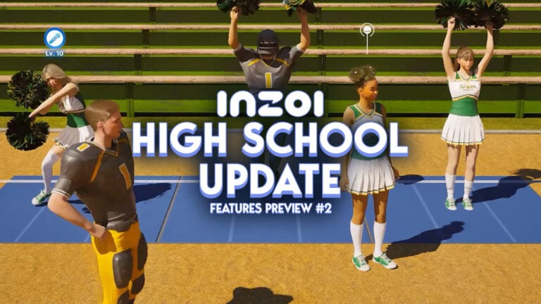 InZOI Update Preview: High School System Features (Dev Diary)