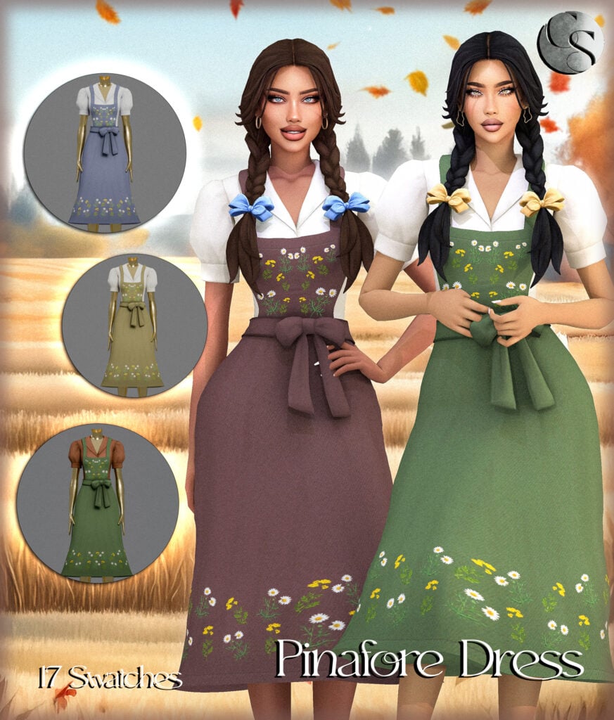 34 Beautiful Sims 4 Cottagecore CC Sets For The Coziest CAS Wardrobe 36 LittleCottage4
