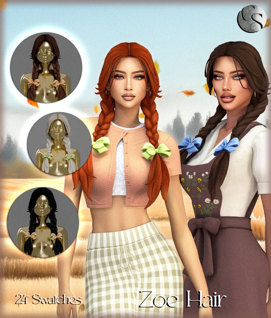 34 Beautiful Sims 4 Cottagecore CC Sets For The Coziest CAS Wardrobe 40 LittleCottage7