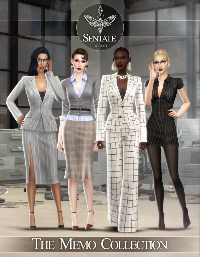 The Sims 4 Formal Wear CC: 54 Sets For Luxury CAS Gameplay 25 Memo1