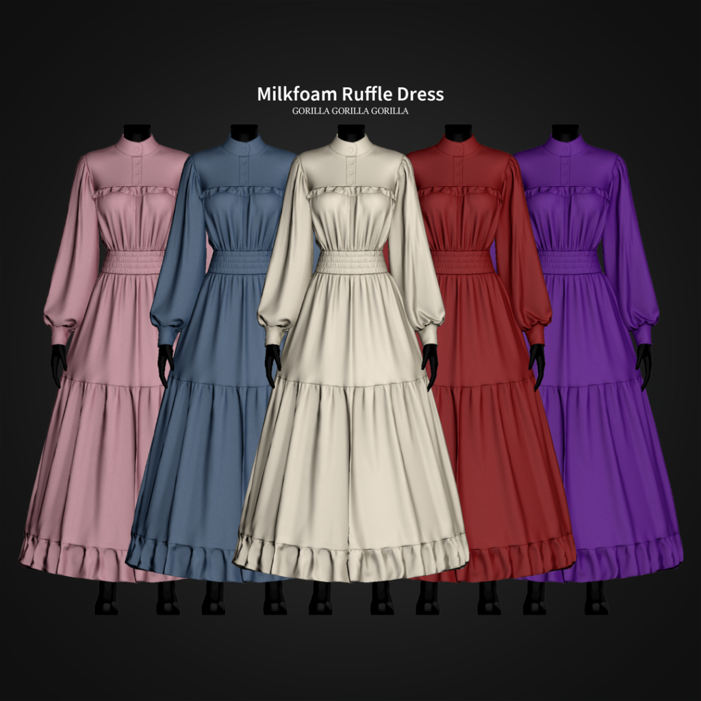 34 Beautiful Sims 4 Cottagecore CC Sets For The Coziest CAS Wardrobe 17 Milkfoam