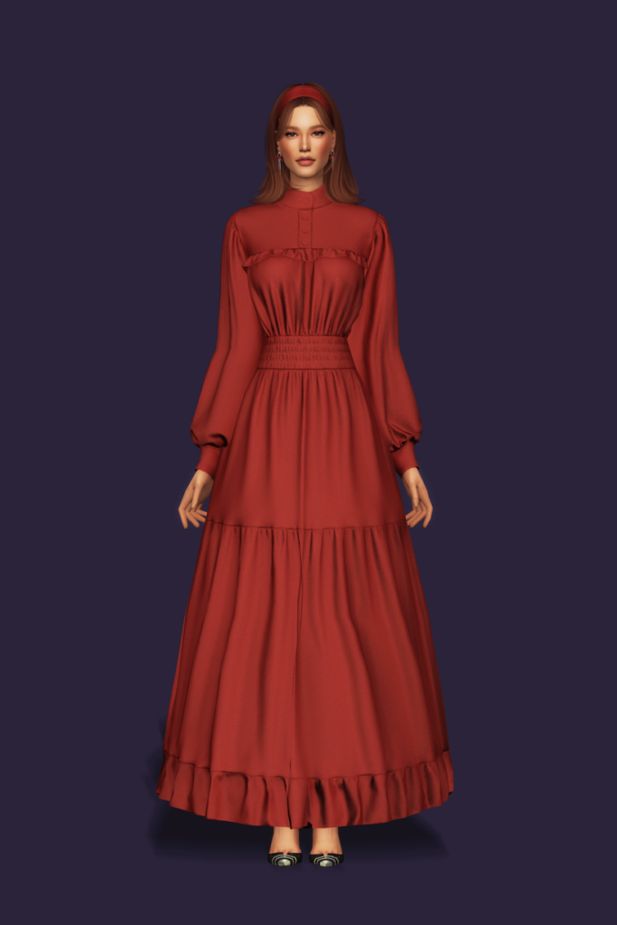 34 Beautiful Sims 4 Cottagecore CC Sets For The Coziest CAS Wardrobe 19 Milkfoam3