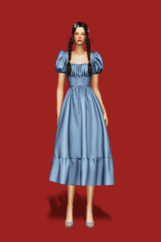 34 Beautiful Sims 4 Cottagecore CC Sets For The Coziest CAS Wardrobe 22 Moonlace3