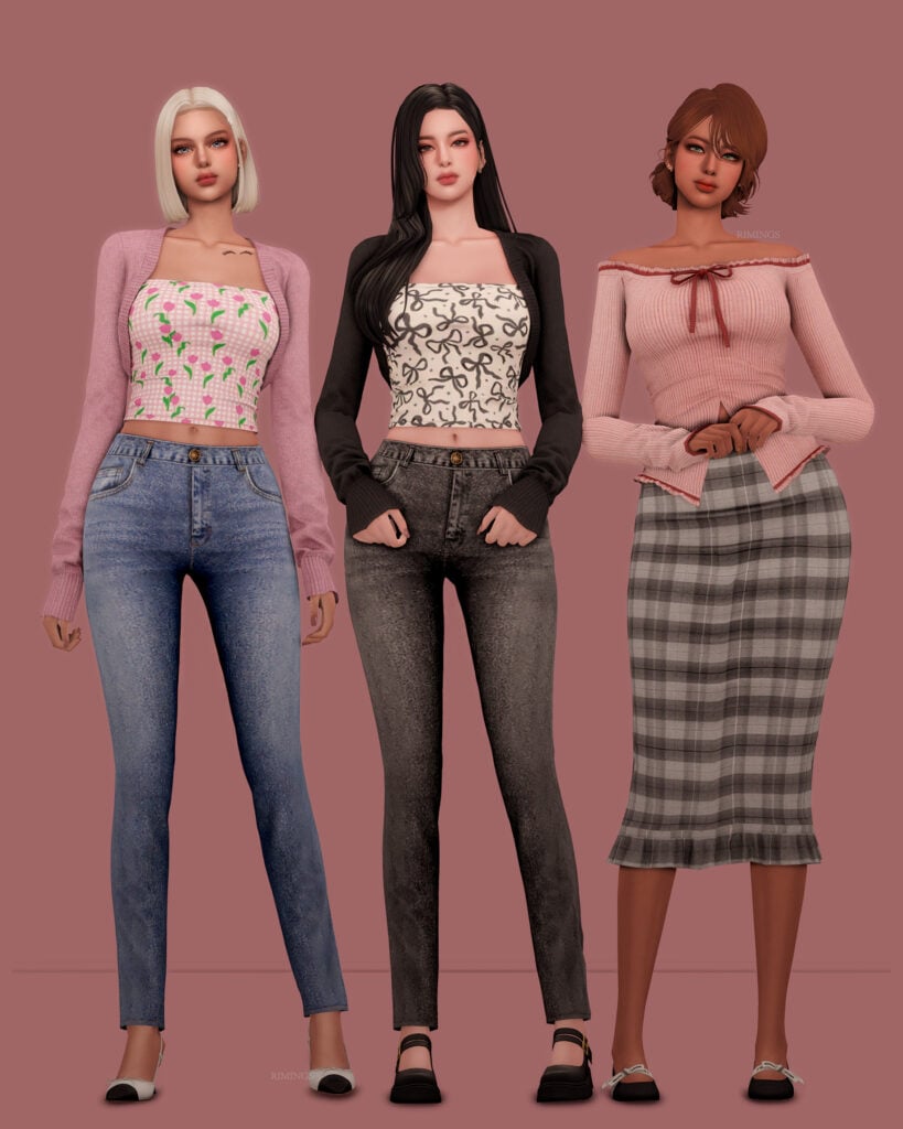 34 Beautiful Sims 4 Cottagecore CC Sets For The Coziest CAS Wardrobe 31 Muse2