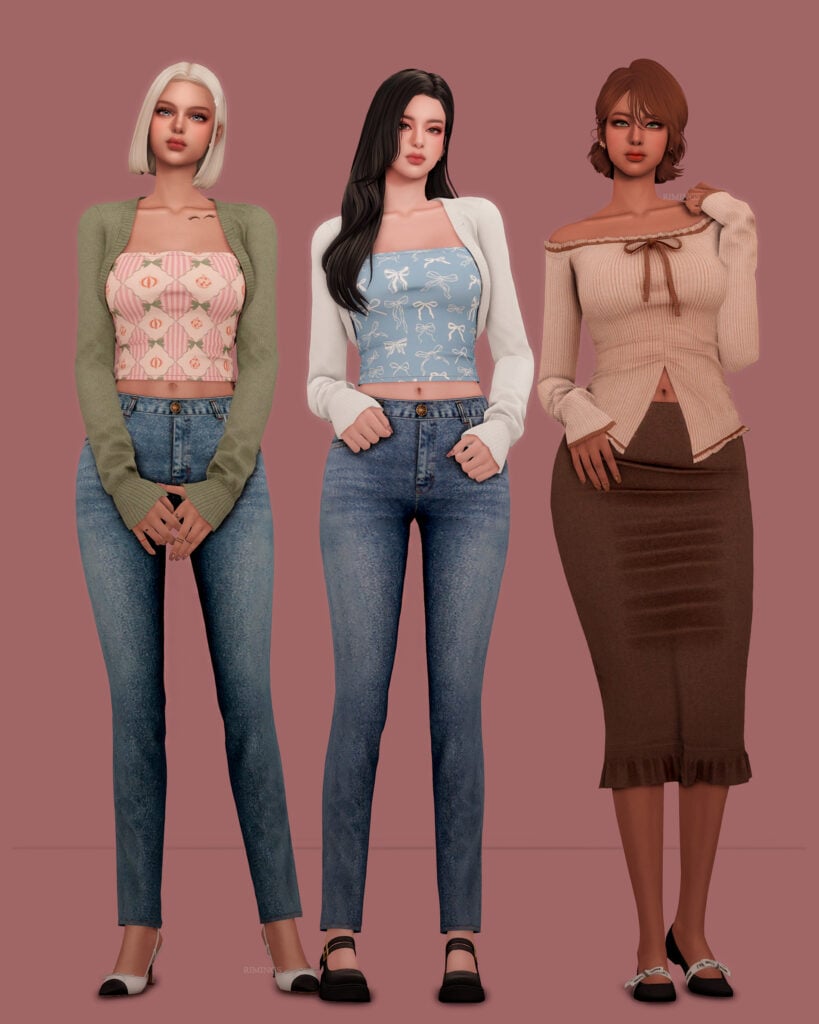 34 Beautiful Sims 4 Cottagecore CC Sets For The Coziest CAS Wardrobe 32 Muse3