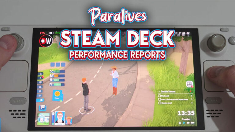 First Look At Paralives Steam Deck Performance