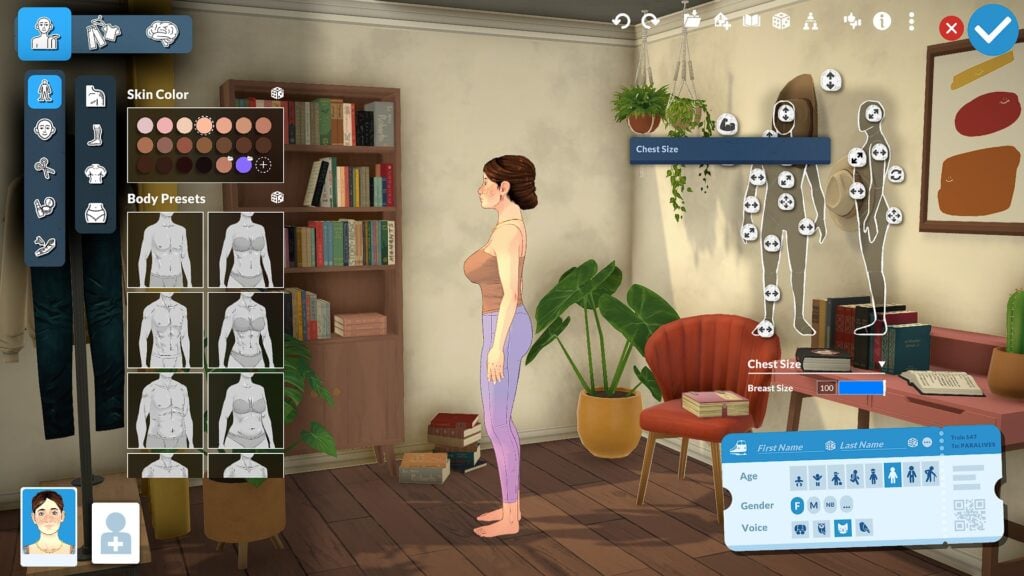 Paramaker Sliders in Paralives: Essential Guide to Character Customization 9 Paralives Body Chest Size Position Points 2