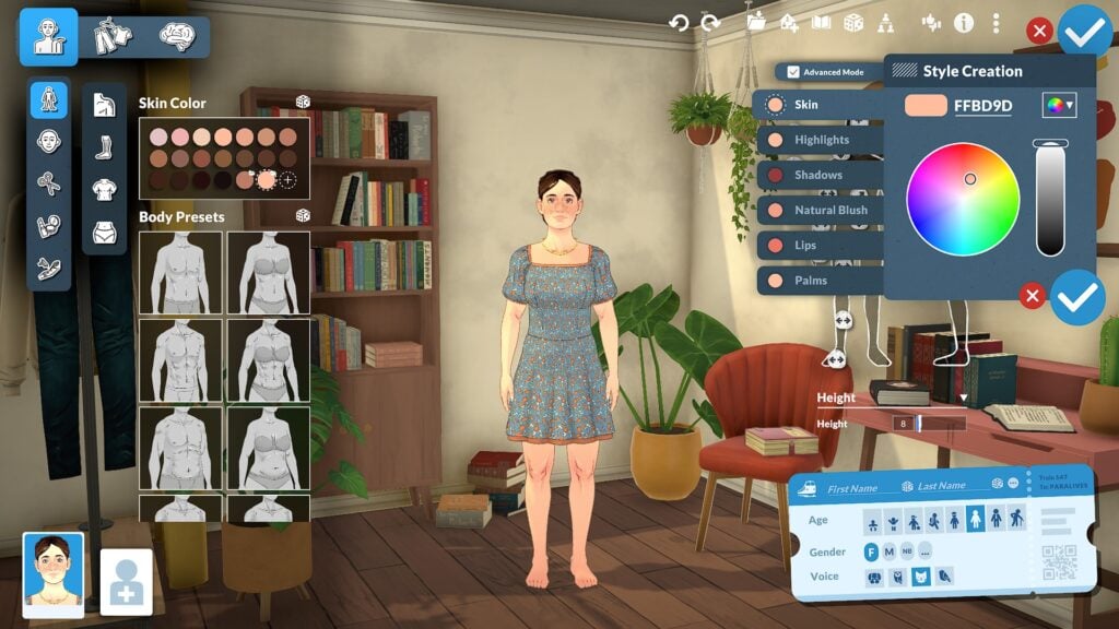 Paramaker Sliders in Paralives: Essential Guide to Character Customization 19 Paralives Color Wheel Skin