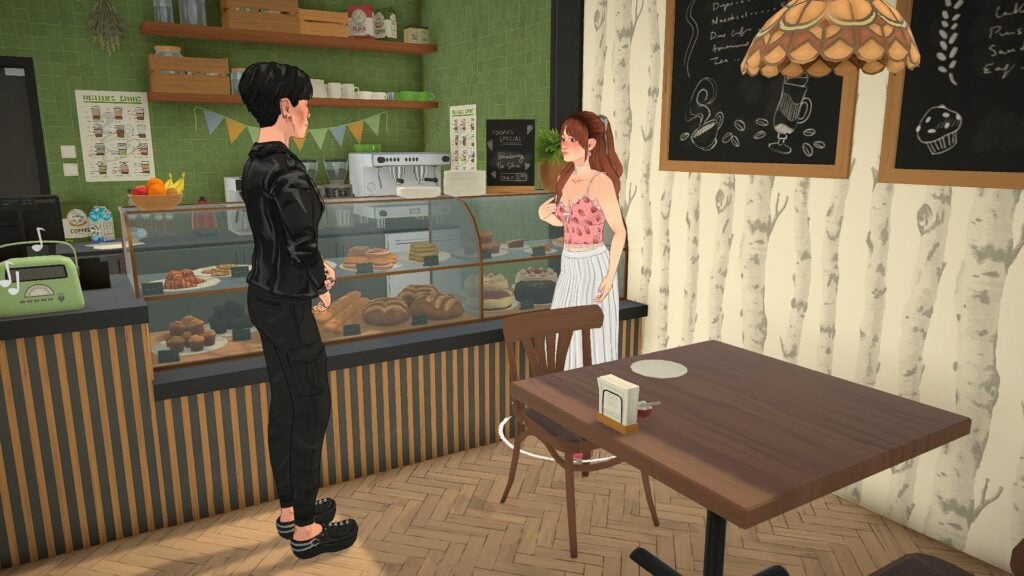 Why Paralives Already Feels Like a Cozy Escape 14 Paralives Couple inside bakery cafe