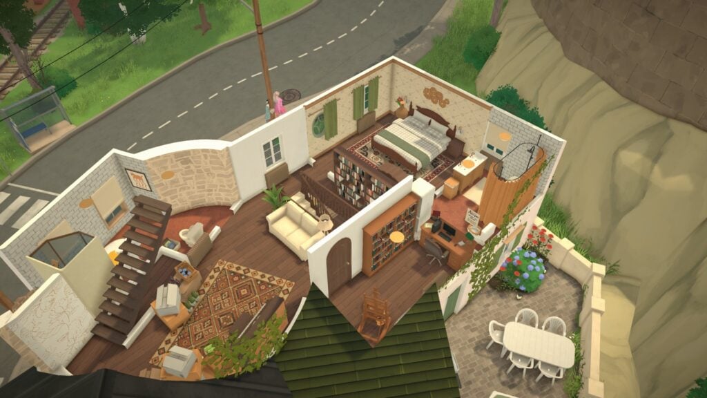 In-Game Teaser: First Look at Grocery Stores in Paralives 7 Cutaway view of the Vargas family living space above Susan’s General Store in Paralives