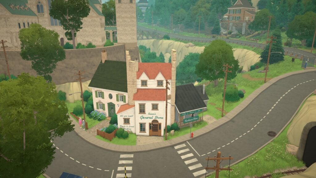 In-Game Teaser: First Look at Grocery Stores in Paralives 1 Cozy exterior of Susan’s General Store beside the railway crossing in Grocery Store Paralives