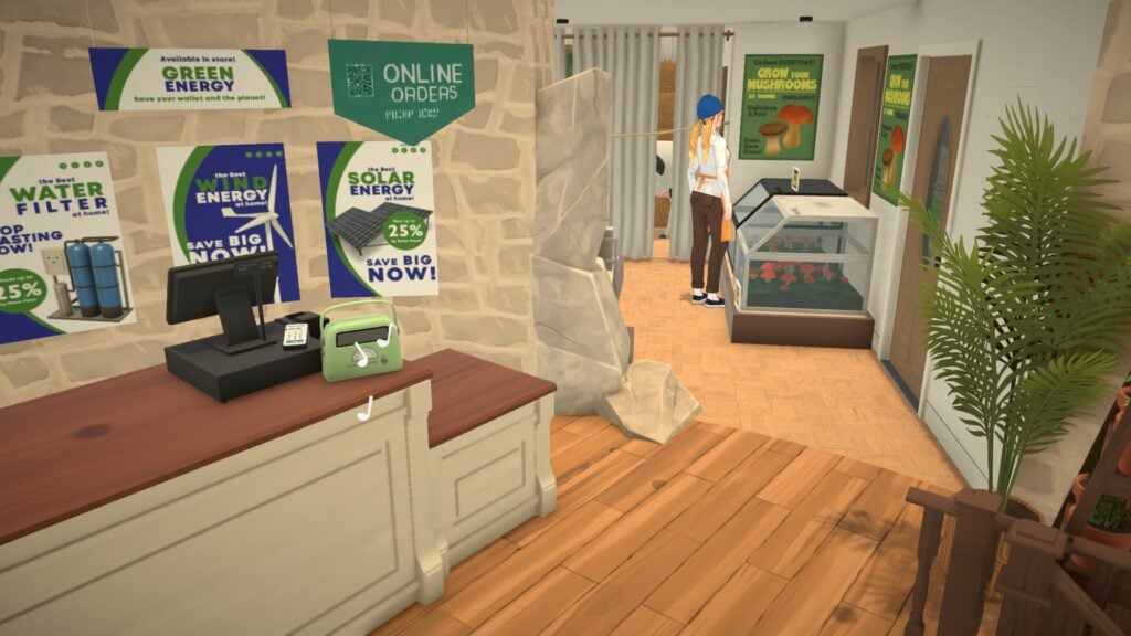 In-Game Teaser: First Look at Grocery Stores in Paralives 5 Eco-friendly products and online ordering section inside Paralives grocery store