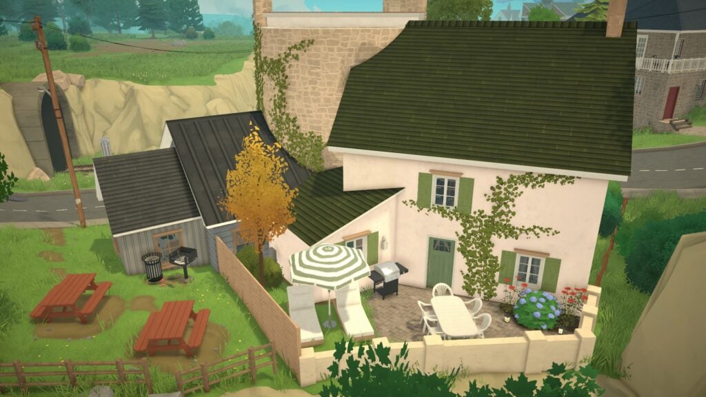 In-Game Teaser: First Look at Grocery Stores in Paralives 9 Paralives Susans General Store Outdoor Backyard Area