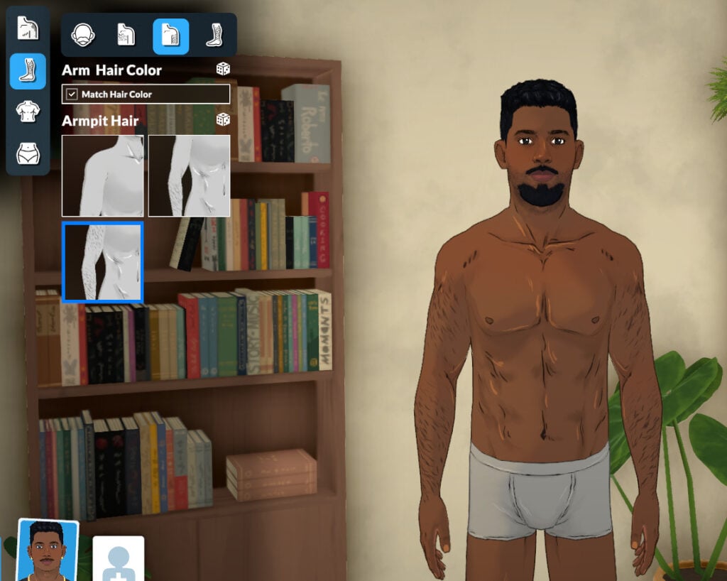 Exploring Paramaker Features in Paralives: Guide To Character Creator 20 Paramaker Arm Hair