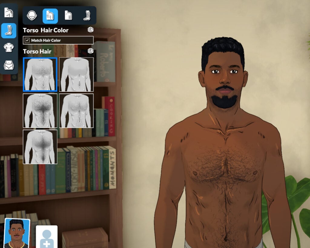 Exploring Paramaker Features in Paralives: Guide To Character Creator 21 Paramaker Torso Hair