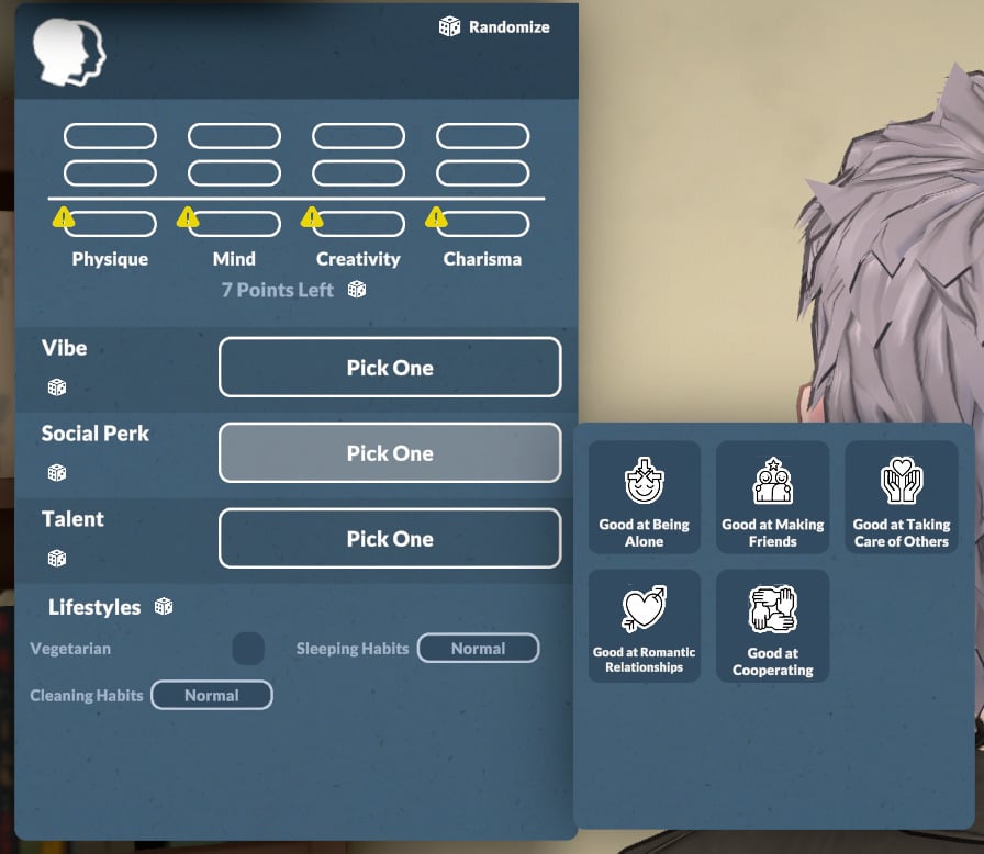 Exploring Paramaker Features in Paralives: Guide To Character Creator 142 Personality SocialPerk