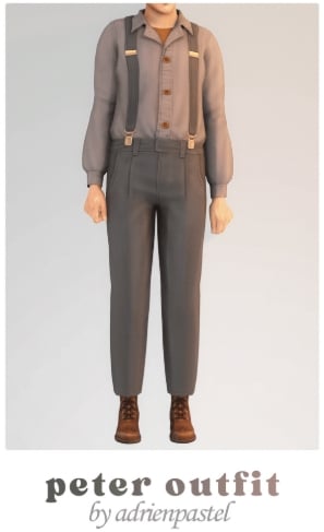 34 Beautiful Sims 4 Cottagecore CC Sets For The Coziest CAS Wardrobe 52 Peter