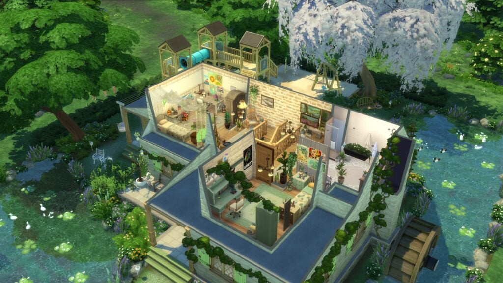 Pondside Family Home Lot 2nd Floor
